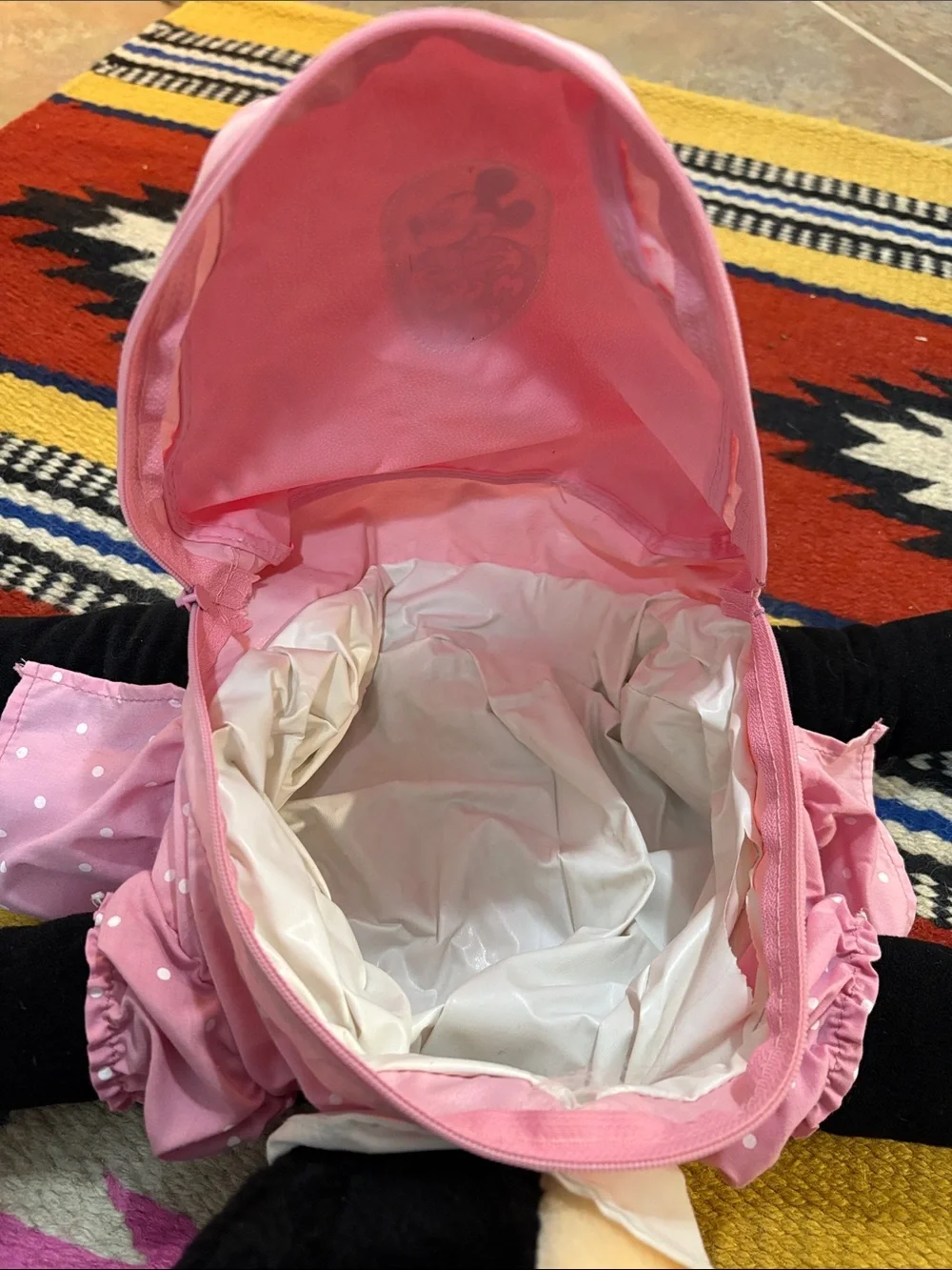 VINTAGE Disney Minnie Mouse Plush Backpack
